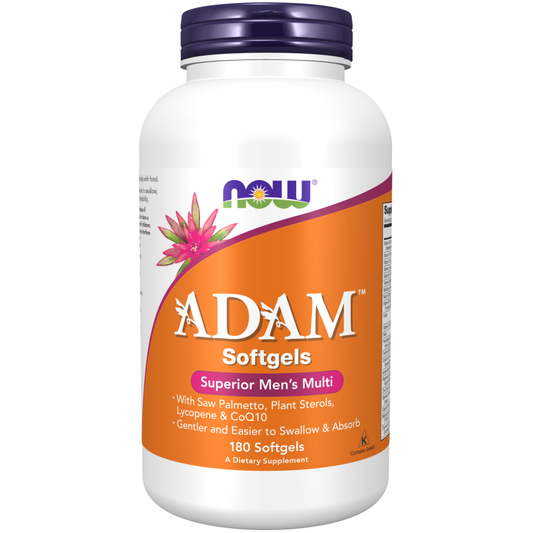 ADAM Multi-Vitamin for Men NOW Foods 90 softgels