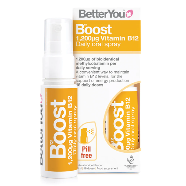 Boost B-12 vitamin Oral Spray BetterYou 25 ml