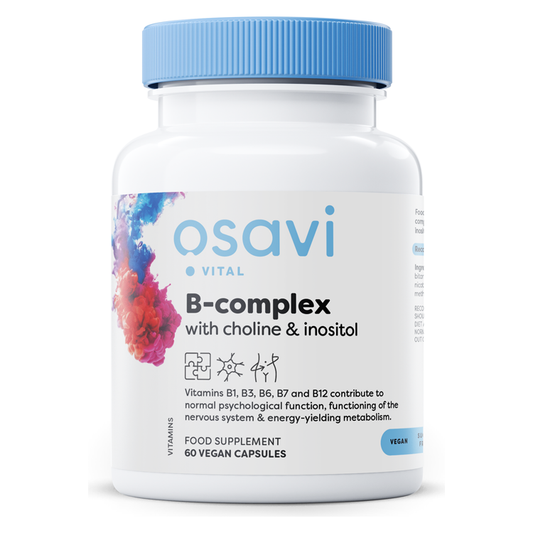 B-Complex with Choline & Inositol Osavi 60 v caps