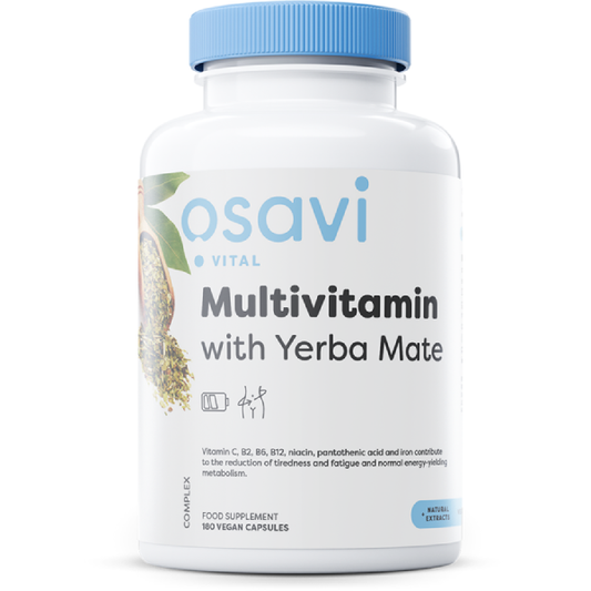 Multivitamin with Yerba Mate Osavi 180 vcaps