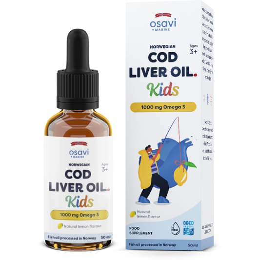 Norwegian Cod Liver Oil Kids Osavi 50 ml