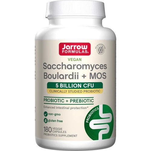 Saccharomyces Boulardii + MOS Probiotic &  Prebiotic Jarrow Formulas