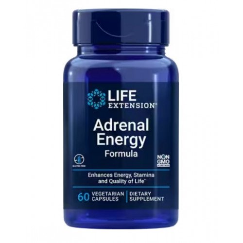 Adrenal Energy Formula Life Extension 60vcaps