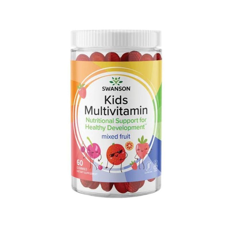 Kids Multivitamin, Mixed Fruit Swanson - 60 gummies