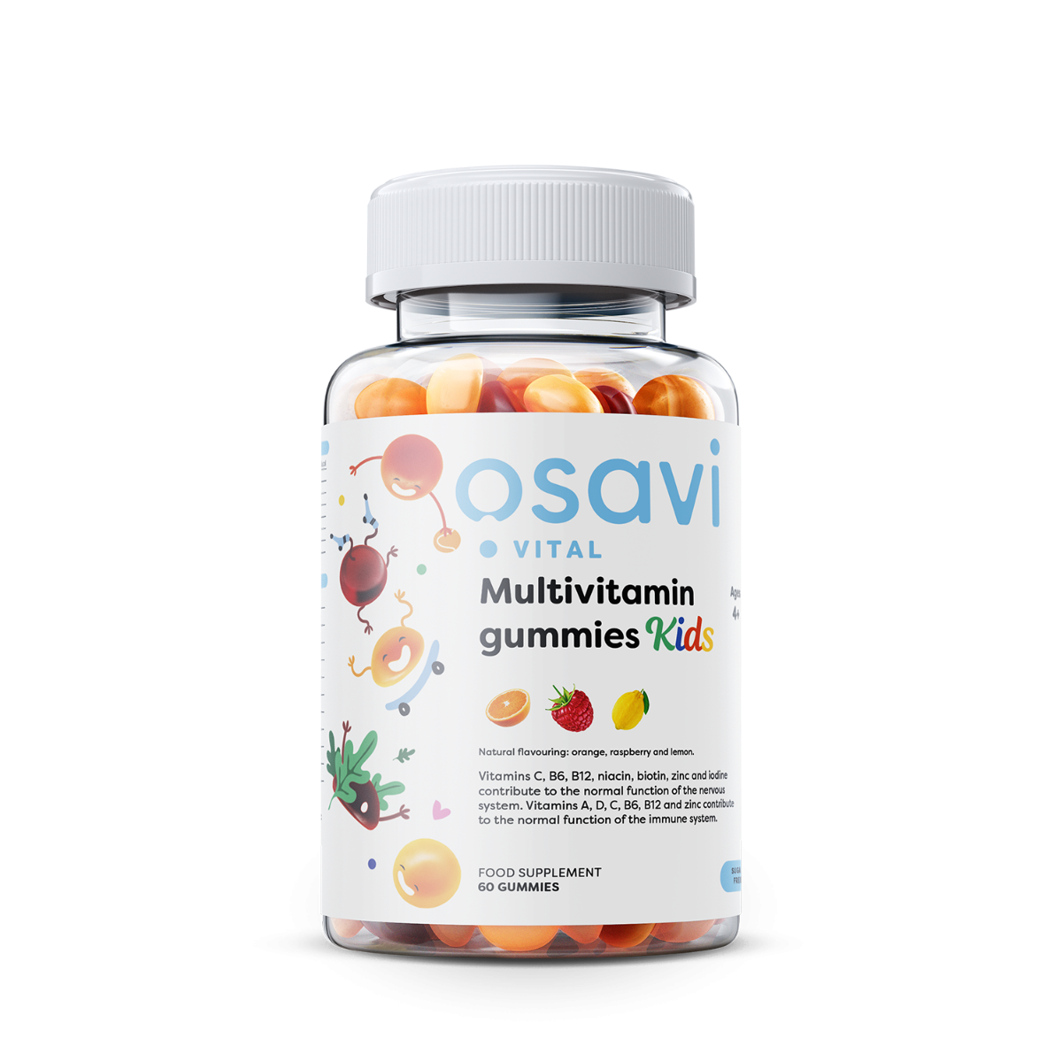 Multivitamin Gummies KIDS Osavi 60 gummies