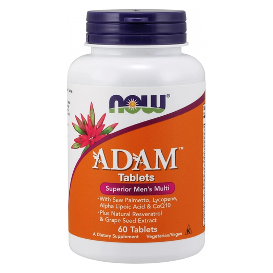 ADAM Multi-Vitamin for Men NOW Foods 60 tablets