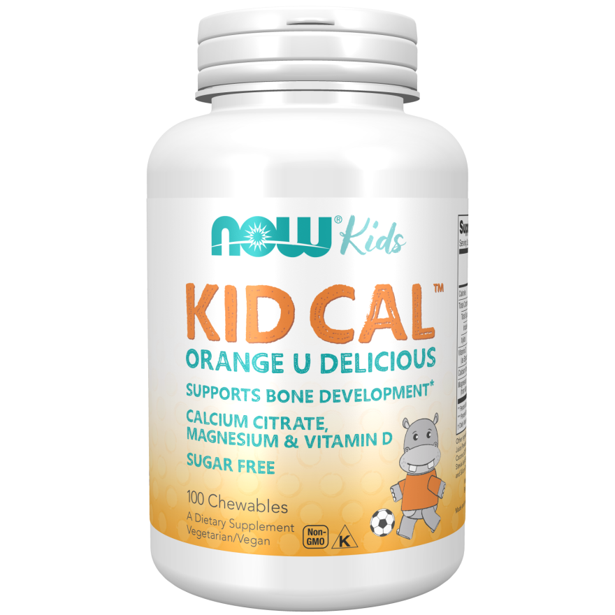 Kid Cal, Tart Orange - 100 chewables