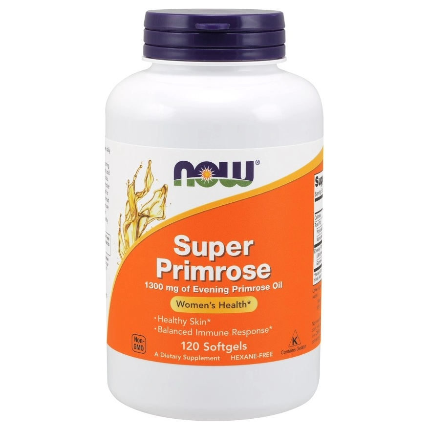 Super Primrose Now Foods 1300mg - 60 softgels