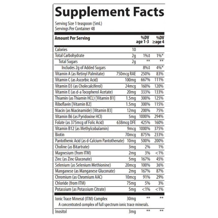 Children's - Kid's Multivitamin Trace Minerals 237ml